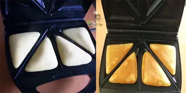 Cake In A Sandwich Maker Sandwich Toaster Pillow Cake Nigerian Food Tv