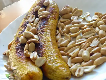 Boli Nigerian Roasted Plantain Nigerian Grilled Plantain Nigerian Food Tv