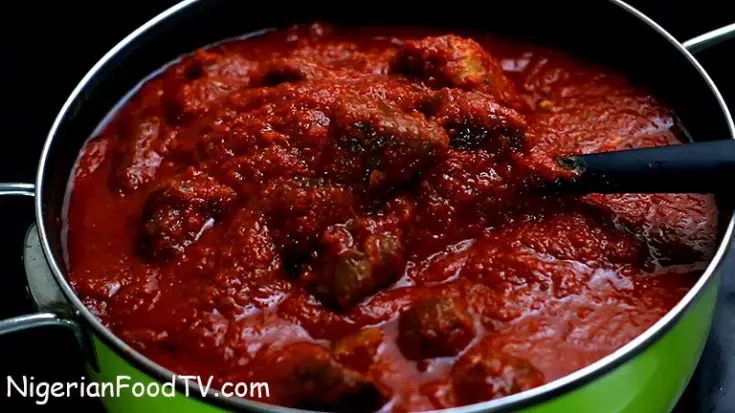 Nigerian Beef Stew Recipe How To Make Nigerian Stew Authentic Beef 