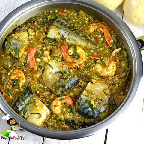 seafood okro soup gumbo seafood nigerian african okro soup recipe