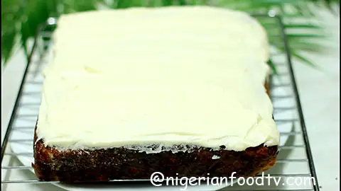 cream cheese frosting recipe for carrot cake